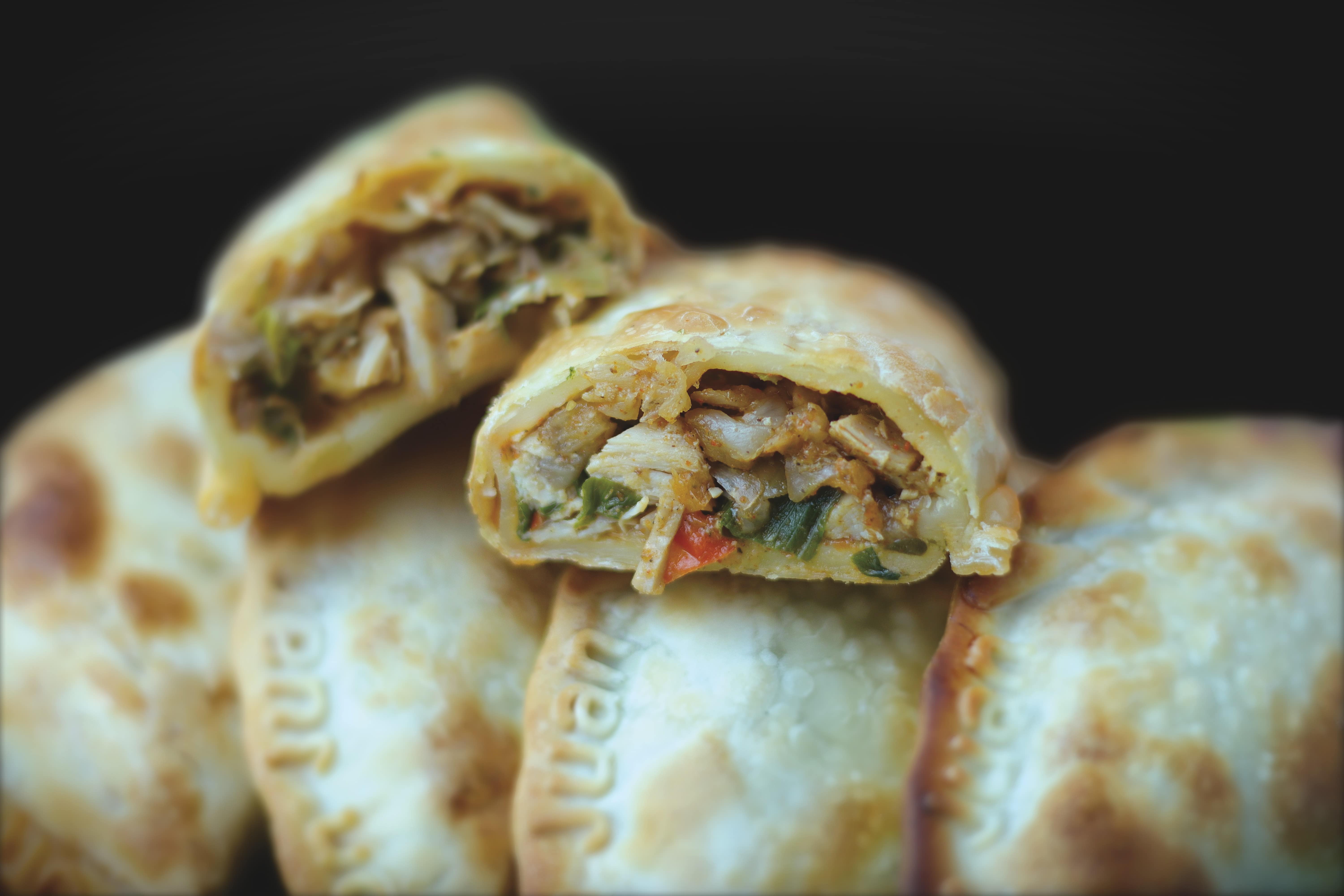 Golden brown empanadas